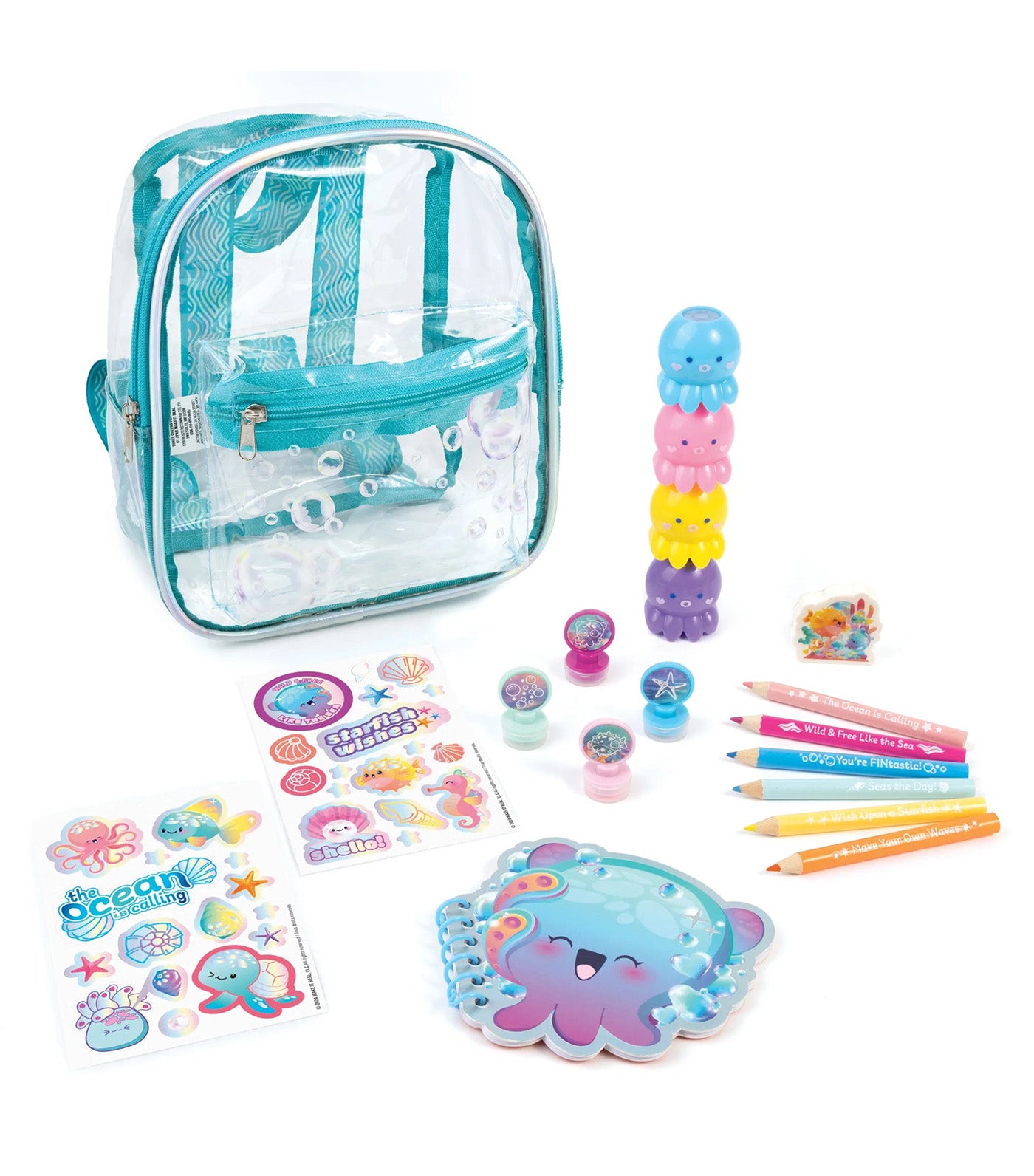 Seas the Day Portable Stationery Set