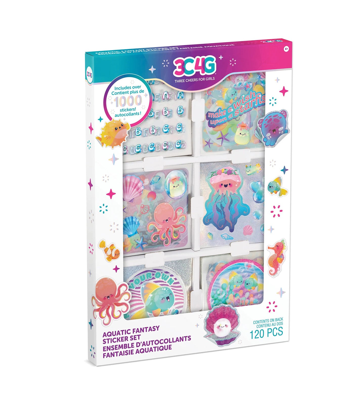 Aquatic Fantasy Sticker Set