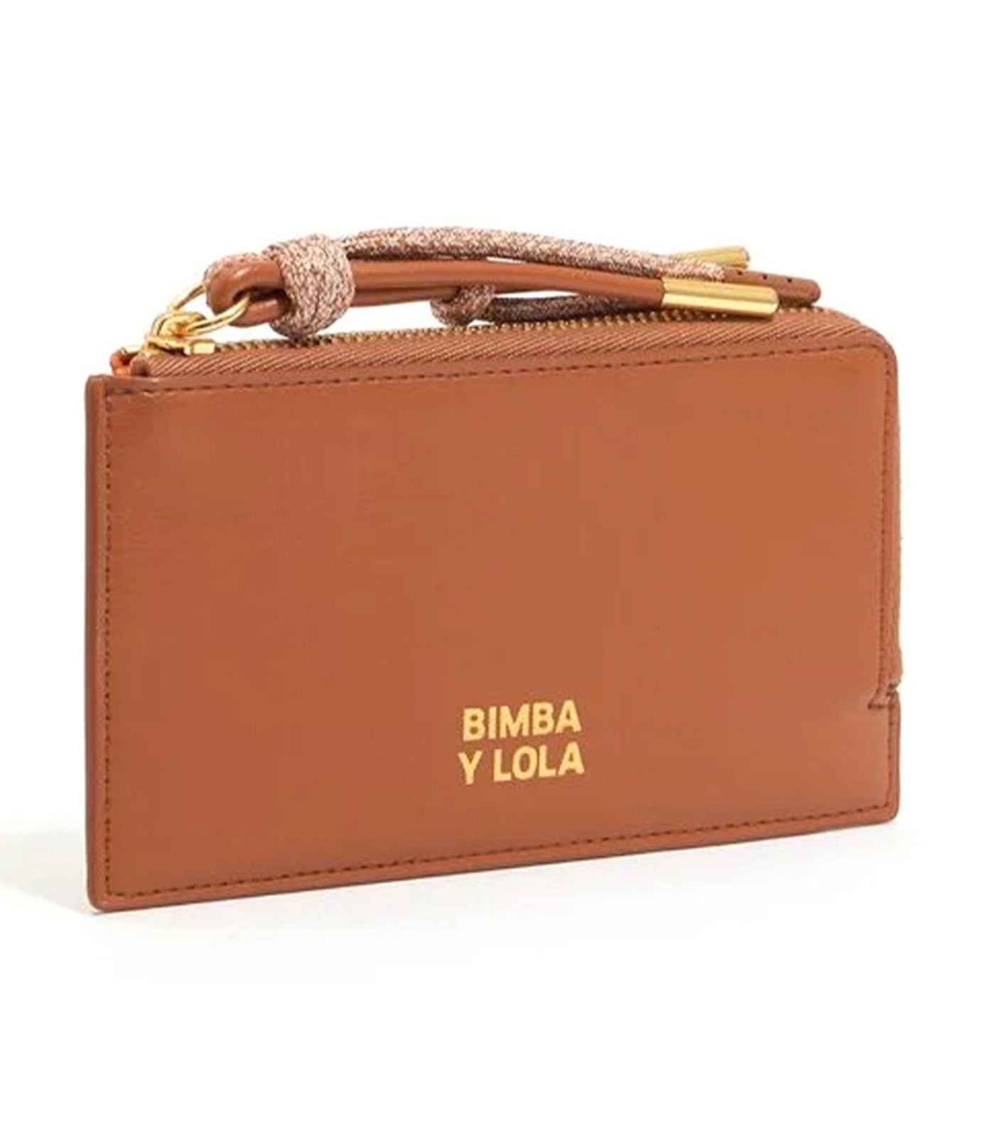 ◎BIMBA Y LOLA◎ Hopi card wallet B246AIV016GNF Red leather card holder/coin purse