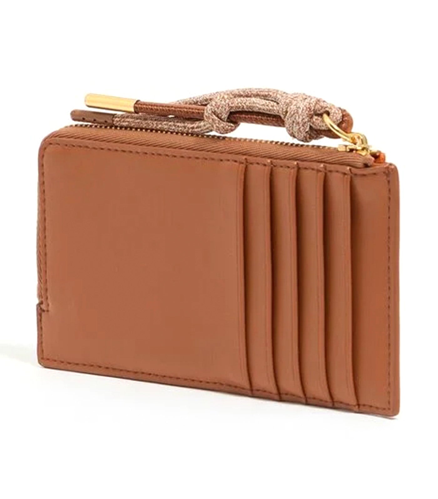 Leather Card Holder/Coin Purse Tan