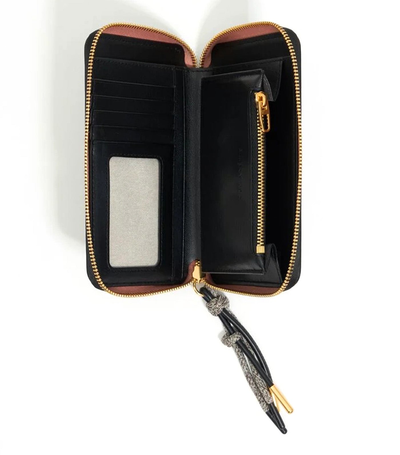 Leather Horizontal Wallet Black