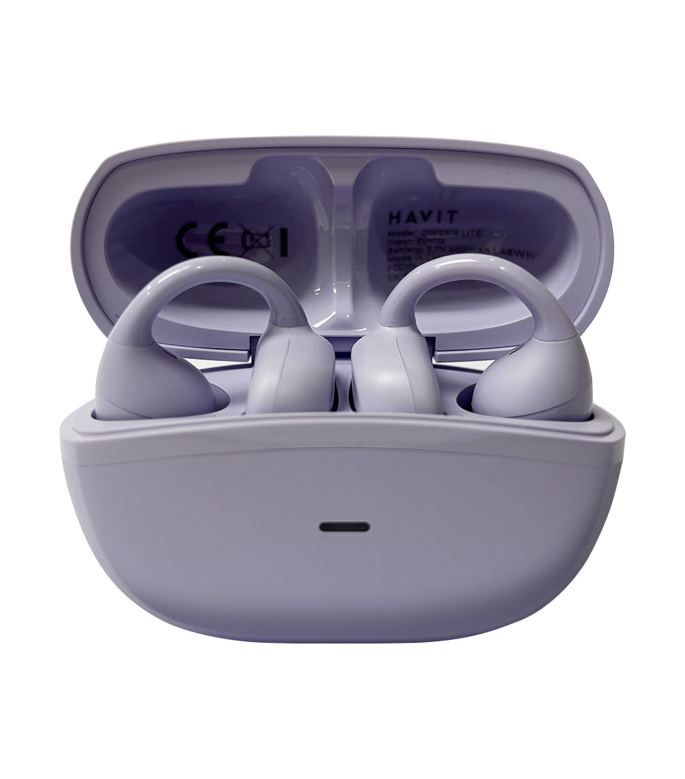 Open Buds 03A Ear-Clip TWS Stereo Earbuds Purple