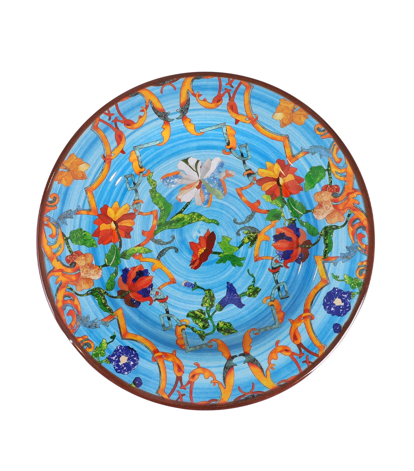 Pancale Turquoise Plate Collection