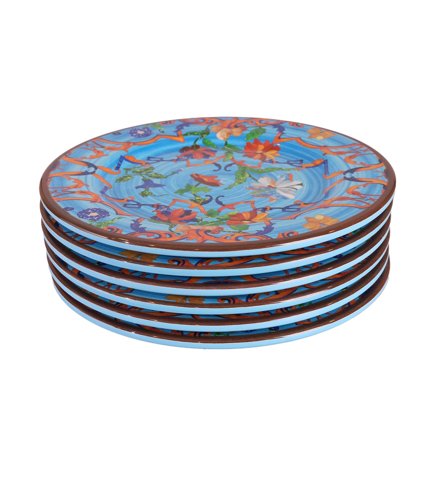 Pancale Turquoise Plate Collection
