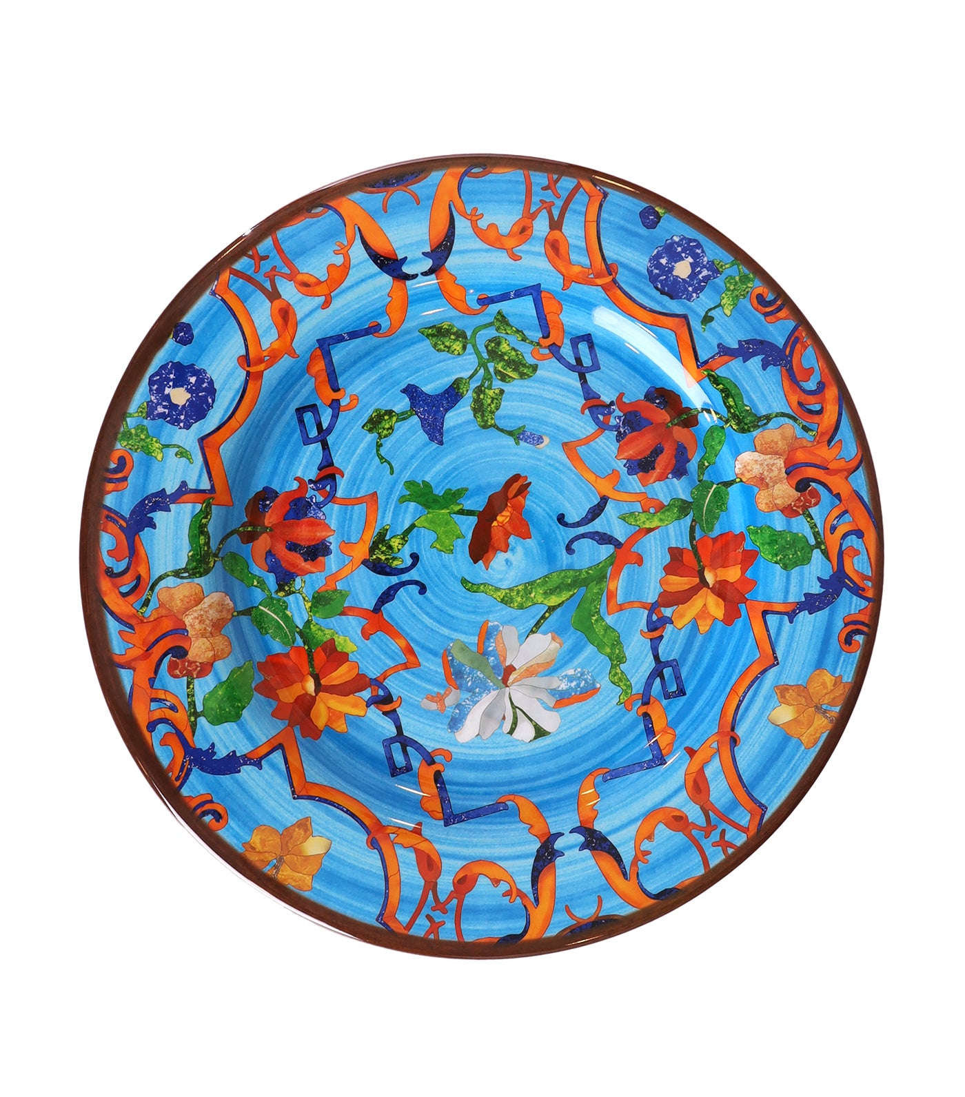 Pancale Turquoise Plate Collection