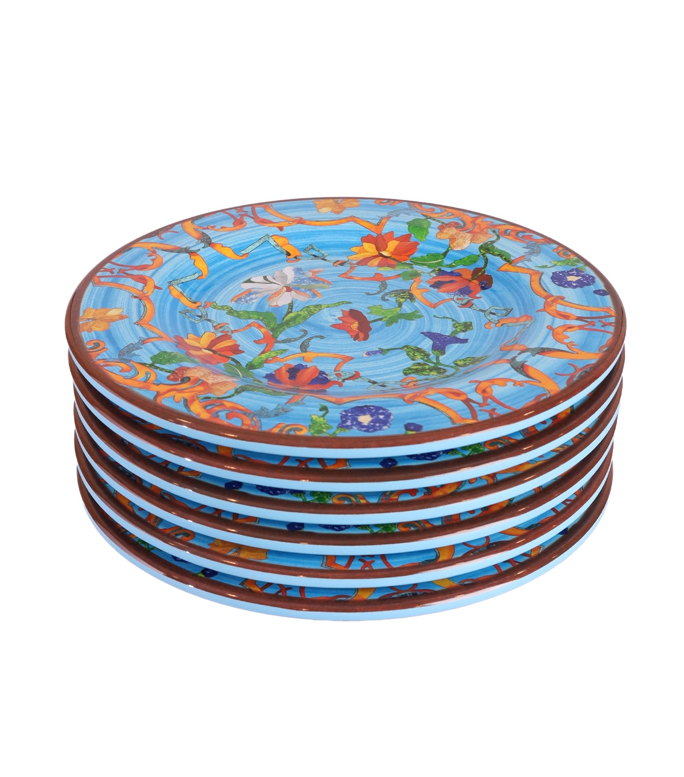 Pancale Turquoise Plate Collection