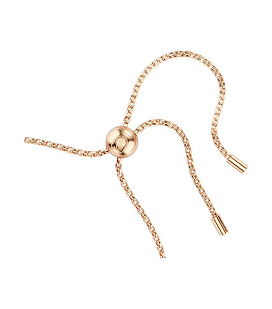 Constella Bracelet Crystal Pearl, Round Cut, Rose Gold-Tone Plated, White