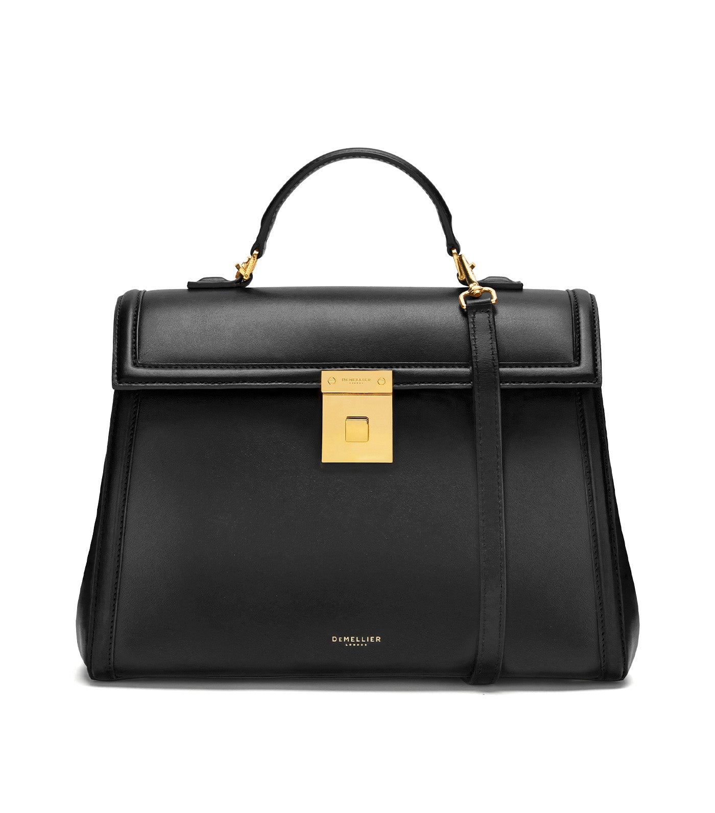 DeMellier Midi Paris Handbag Black