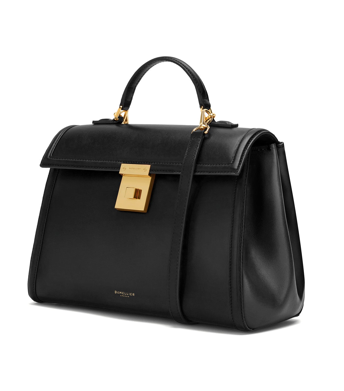 DeMellier Midi Paris Handbag Black