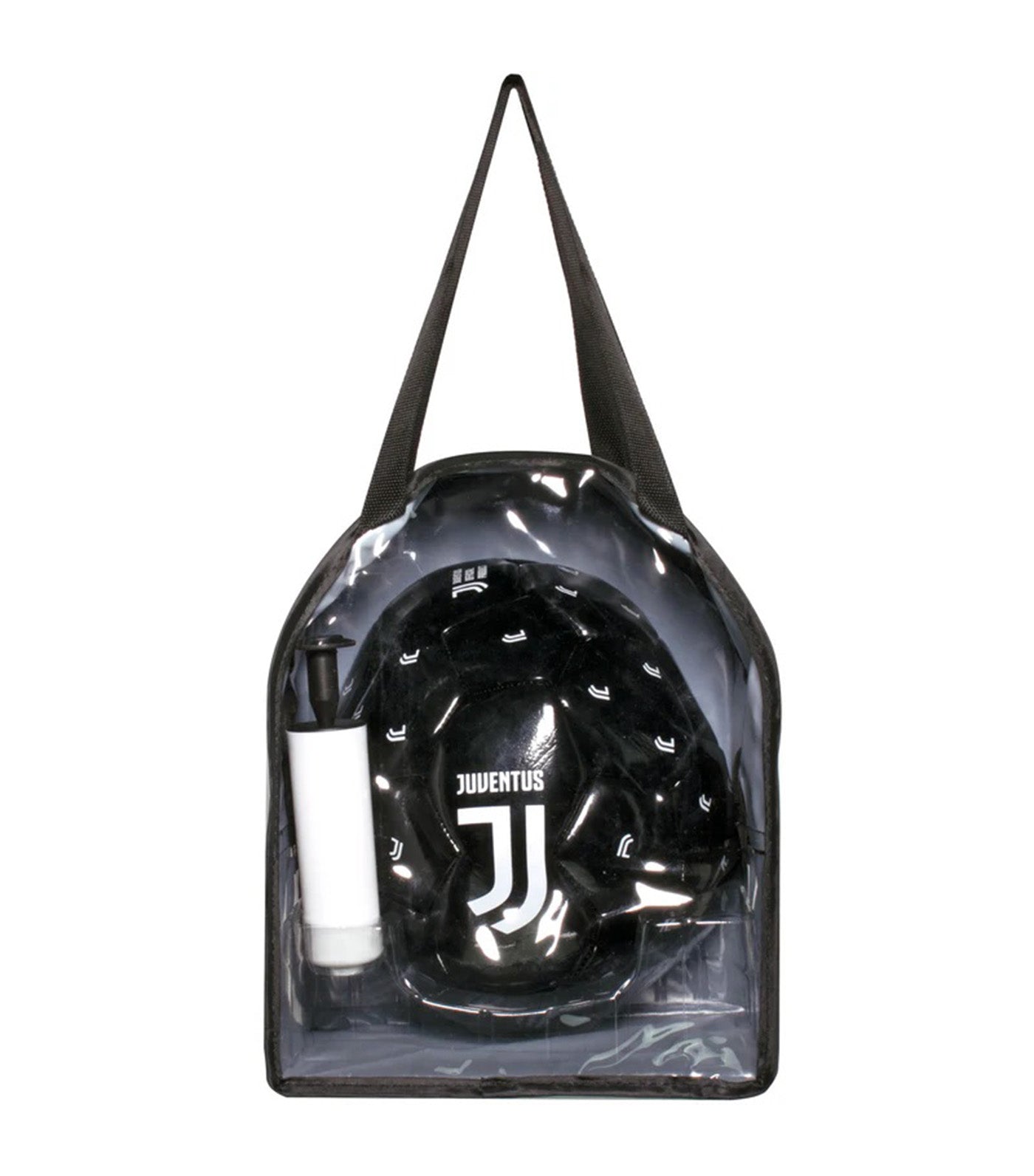 Juventus FC Soccer Ball Kit Size 5 with Pump and Carry Bag Black