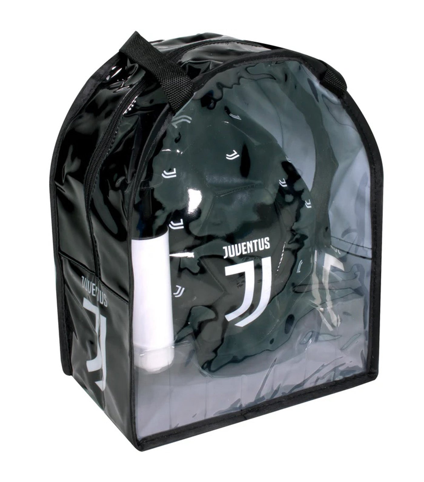 Juventus FC Soccer Ball Kit Size 5 with Pump and Carry Bag Black