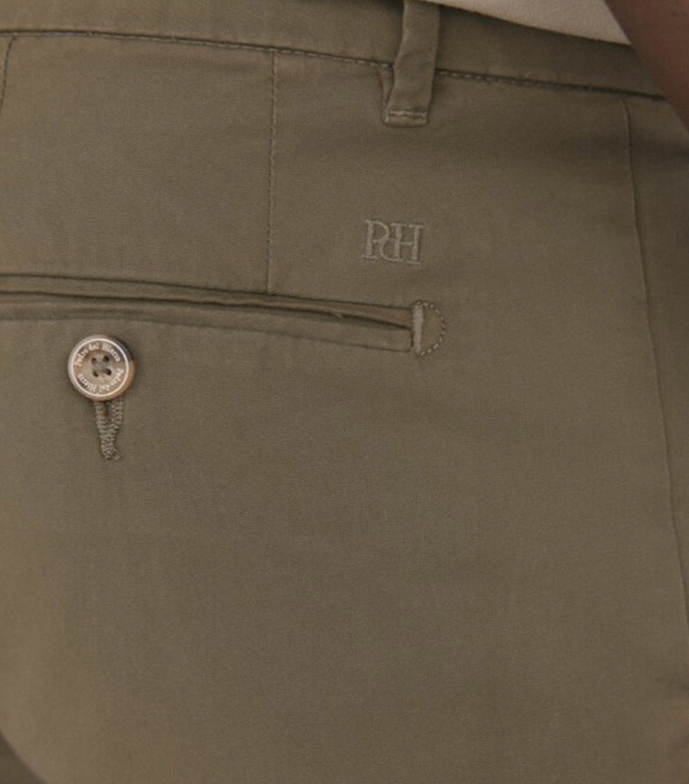 Premium Slim Fit Lightweight Chino Pants Green