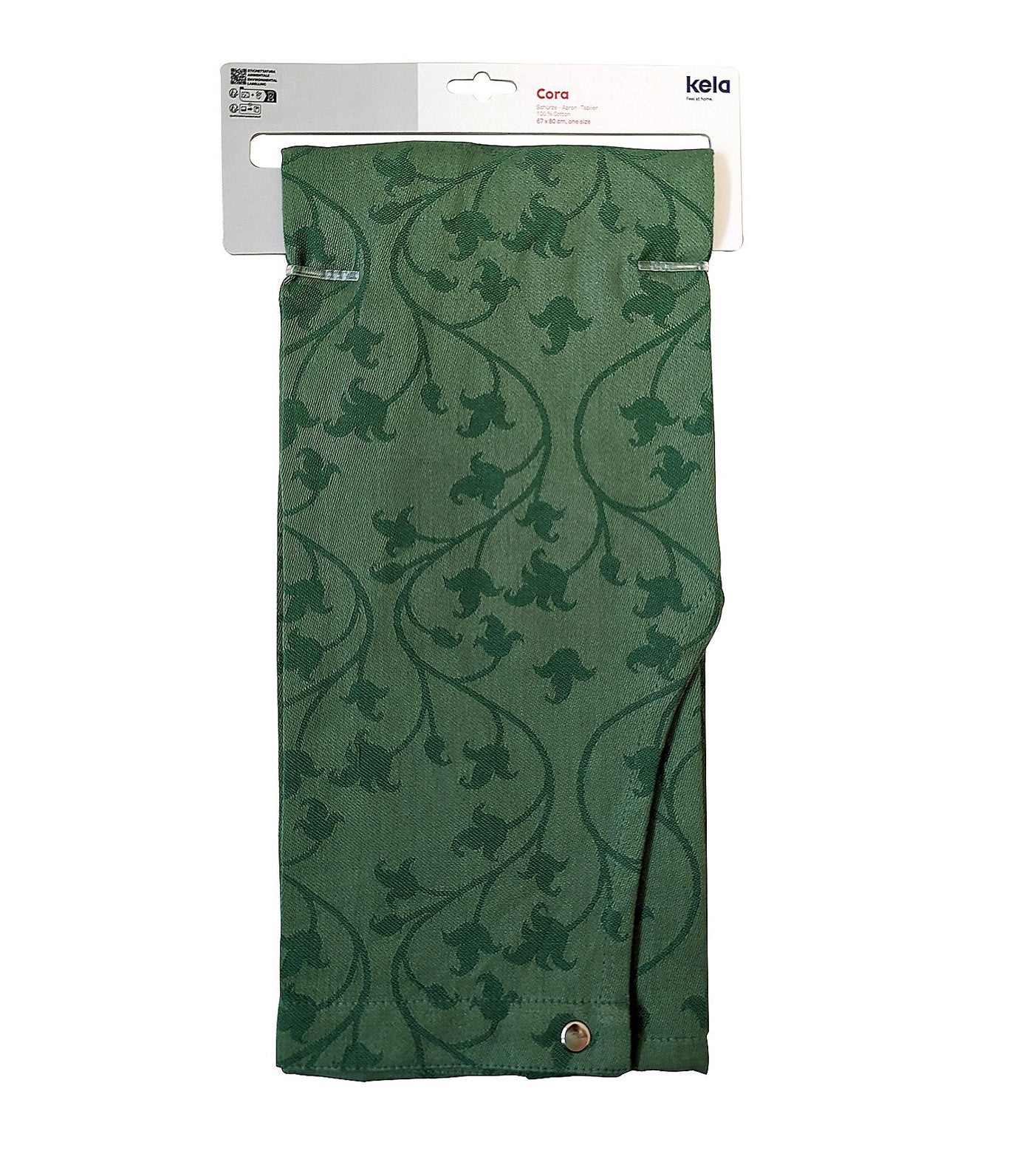 Apron Cora Light Green/Green