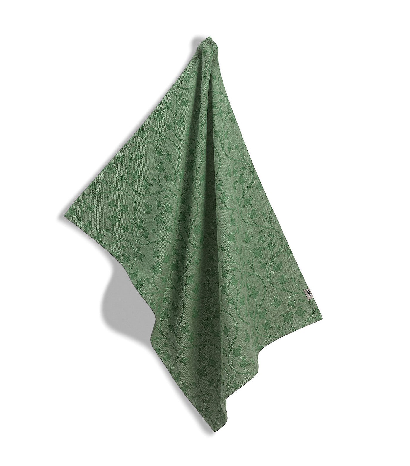 Dish Towel Cora Pattern Light Green/Green
