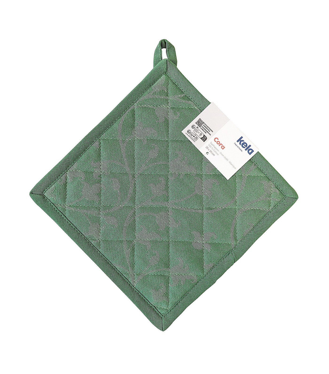 Oven Cloth Cora Light Green/Green
