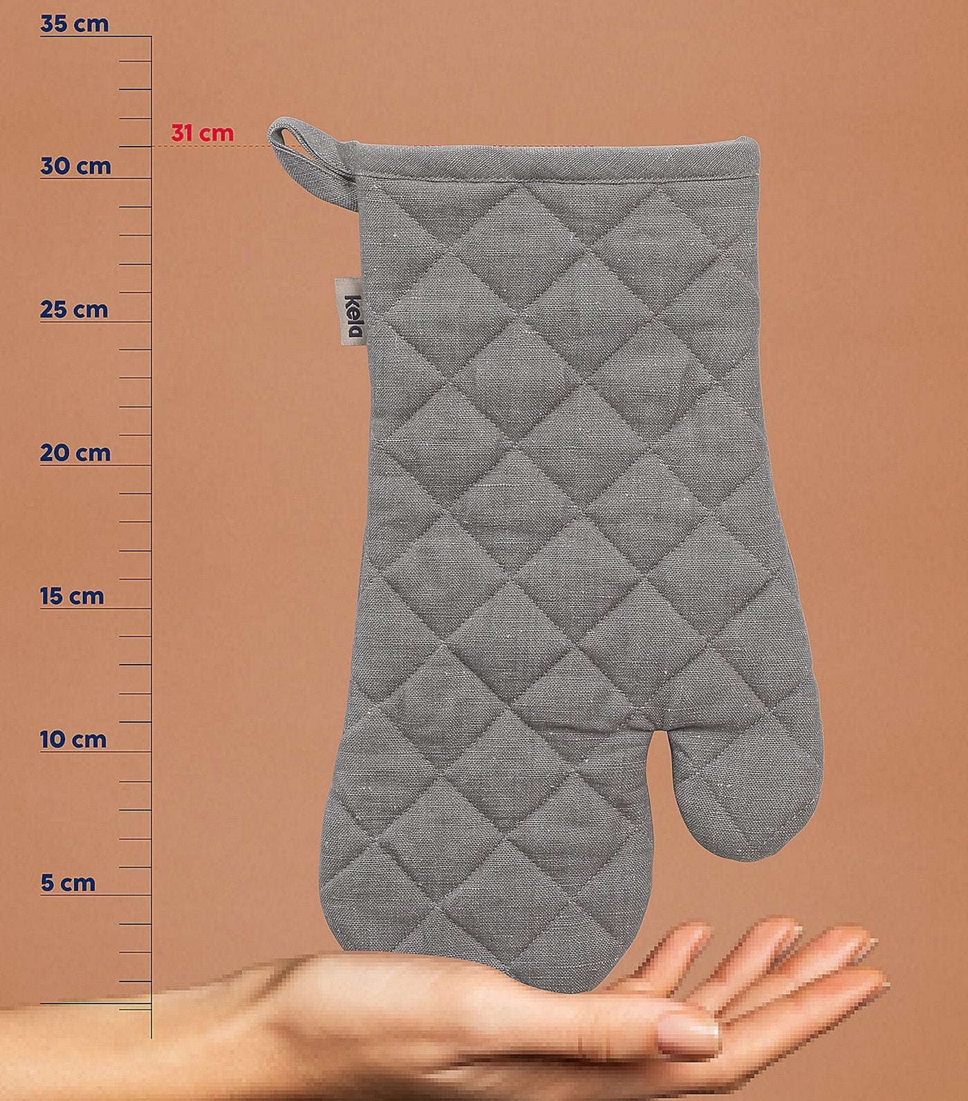 Oven Glove Puro Gray