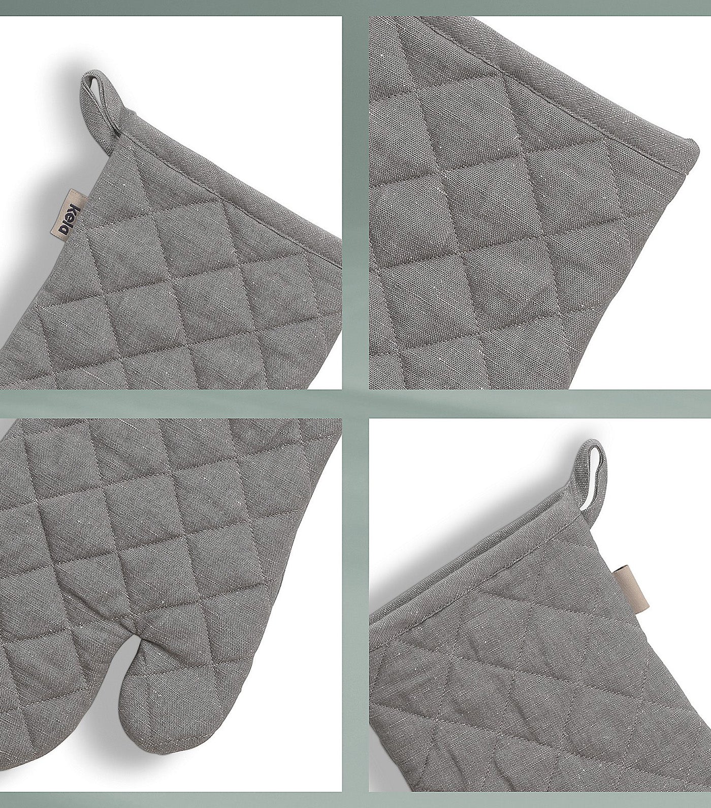 Oven Glove Puro Gray
