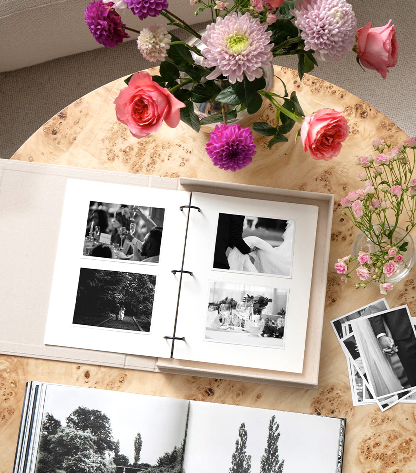 PRINTWORKS Wedding Album - Happily Ever After Beige