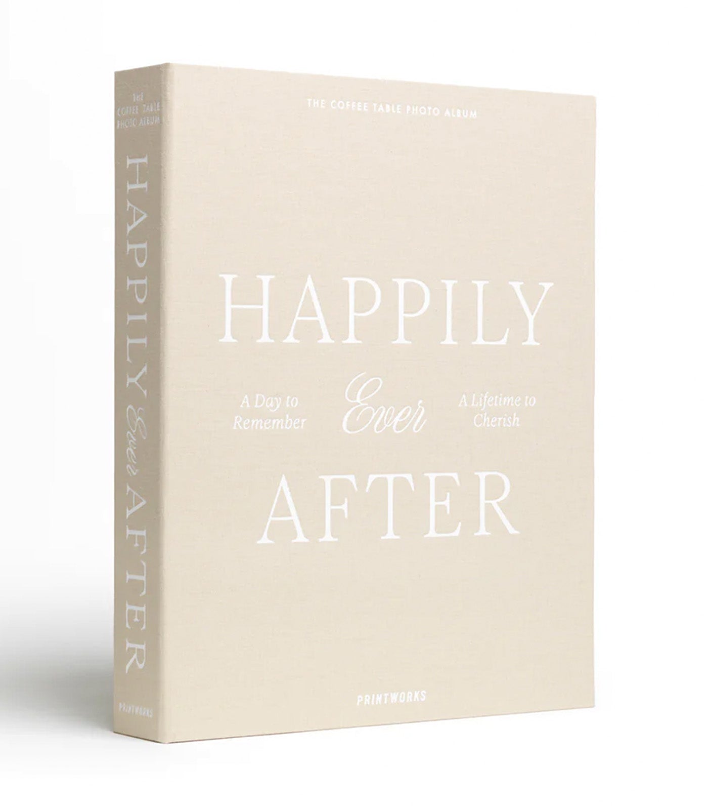 PRINTWORKS Wedding Album - Happily Ever After Beige