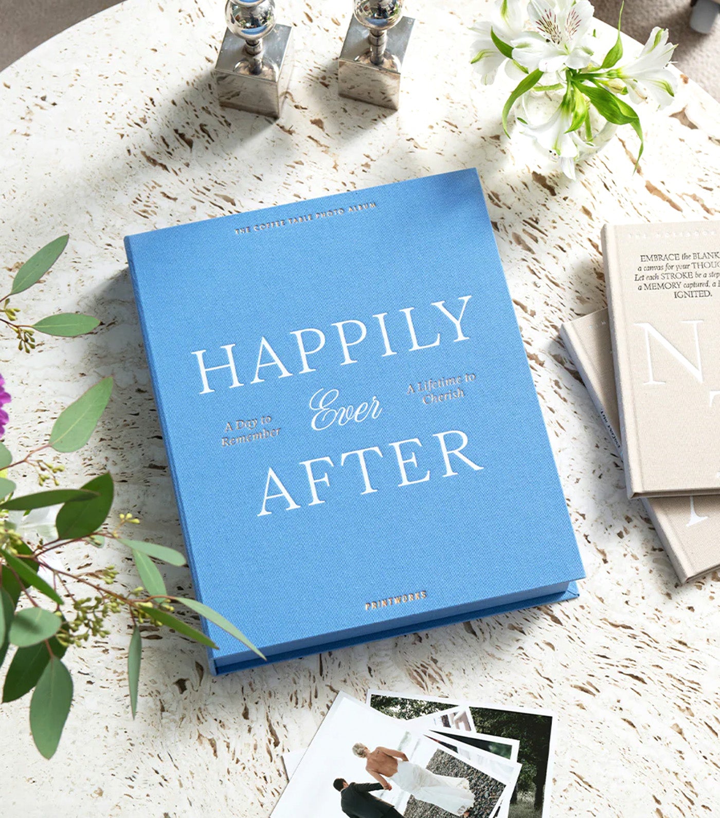 PRINTWORKS Wedding Album - Happily Ever After Blue