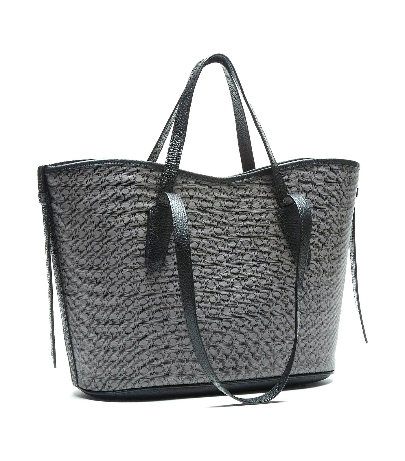 New Never without Bag Coated Monogram Medium