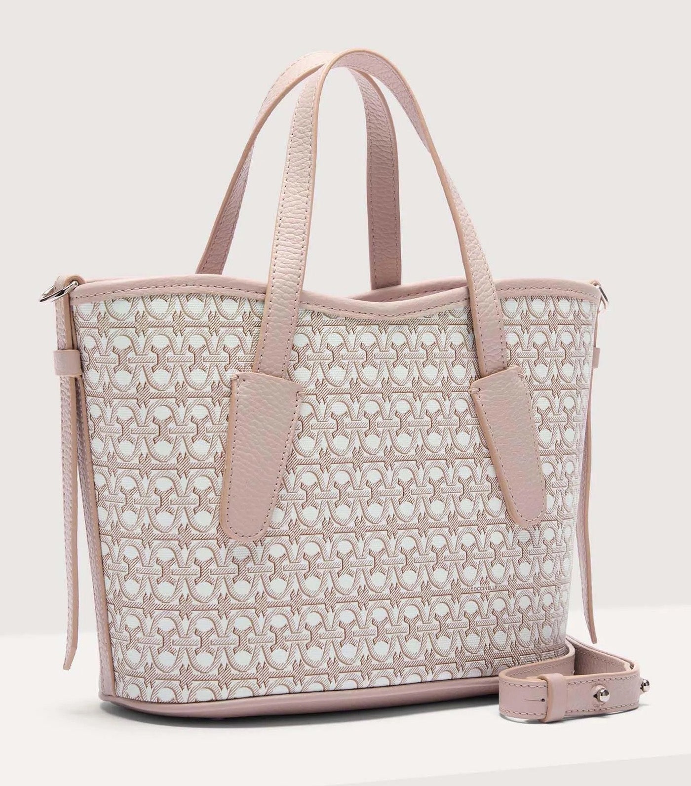 New Never Without Bag Coated Monogram Small