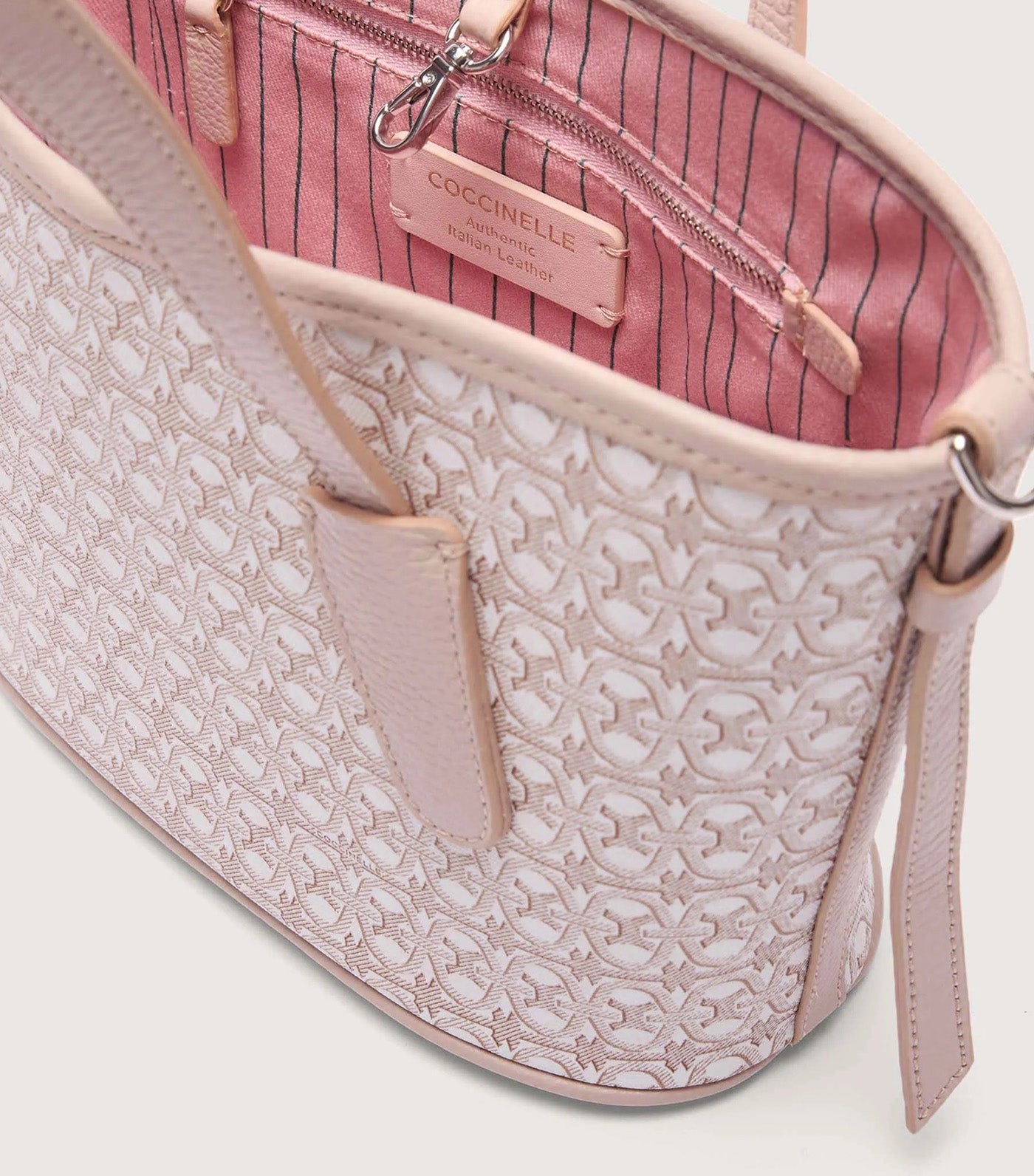 New Never Without Bag Coated Monogram Small