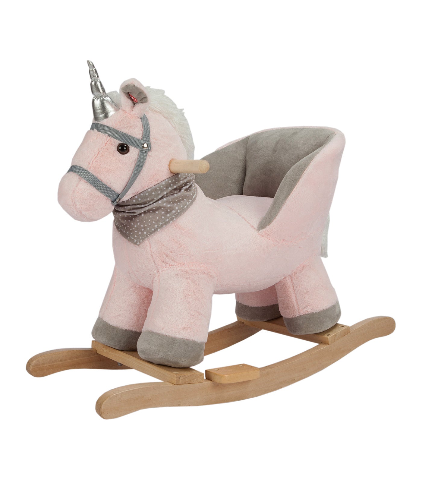 Rocking Unicorn with Chair Pink