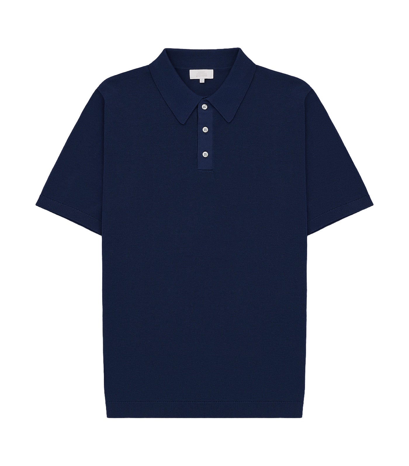 Benjamin Barker Organic Tennis Polo Navy