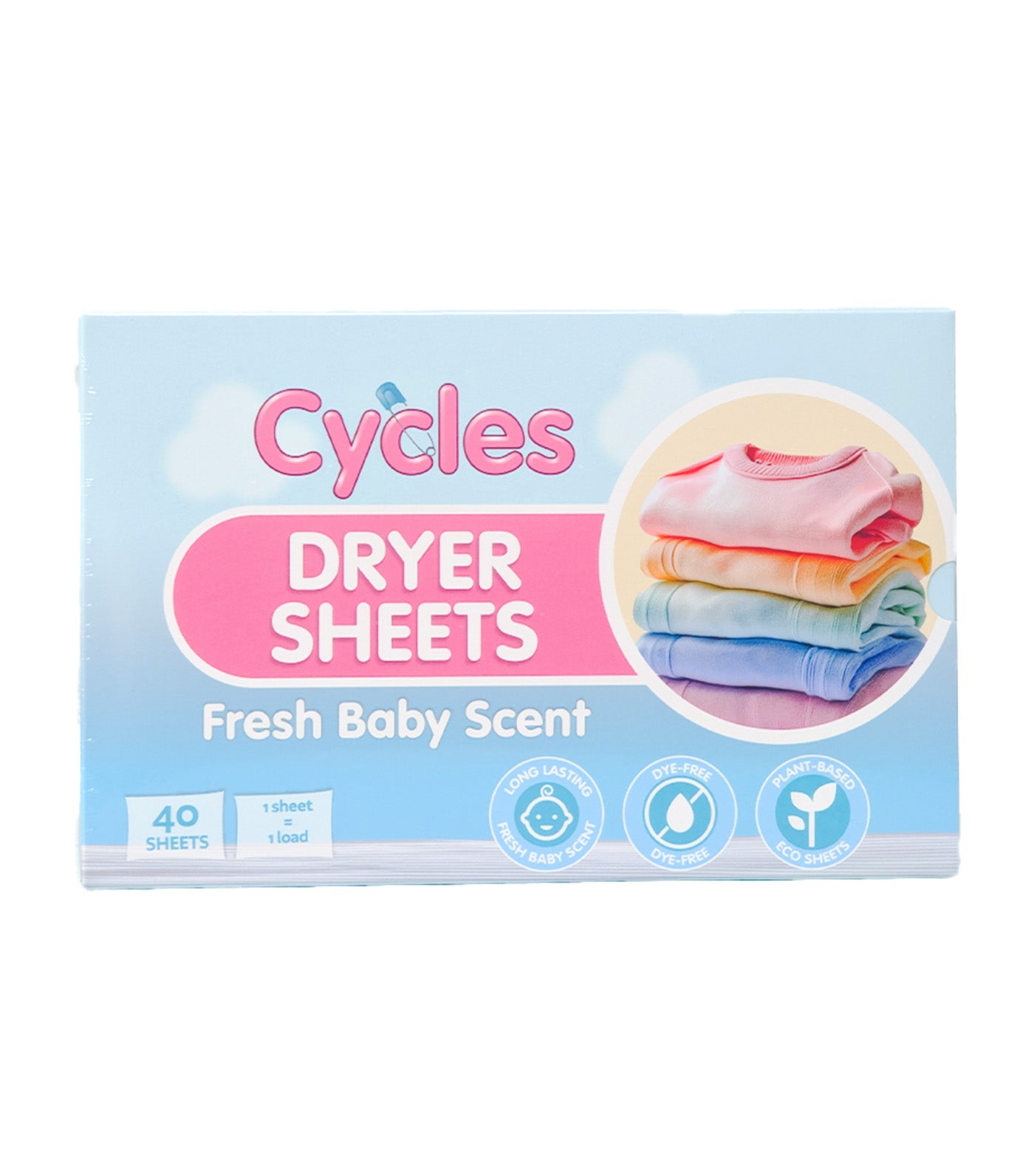 Dryer Sheets, 40 Sheets