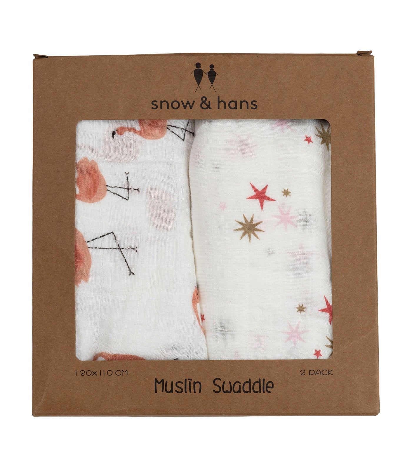 Snow & Hans 2-Piece Muslin Blanket