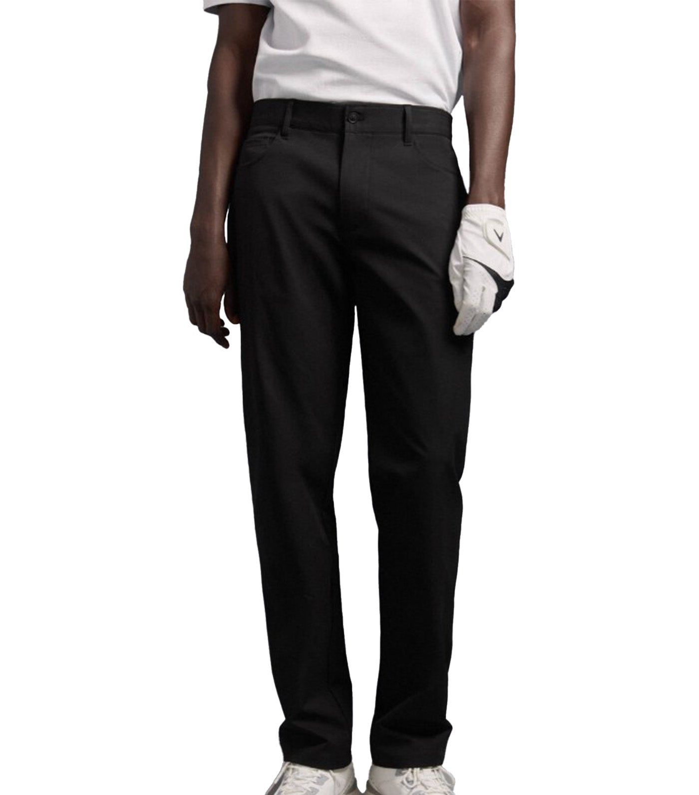 Long 5 Pocket Golf Pants Black