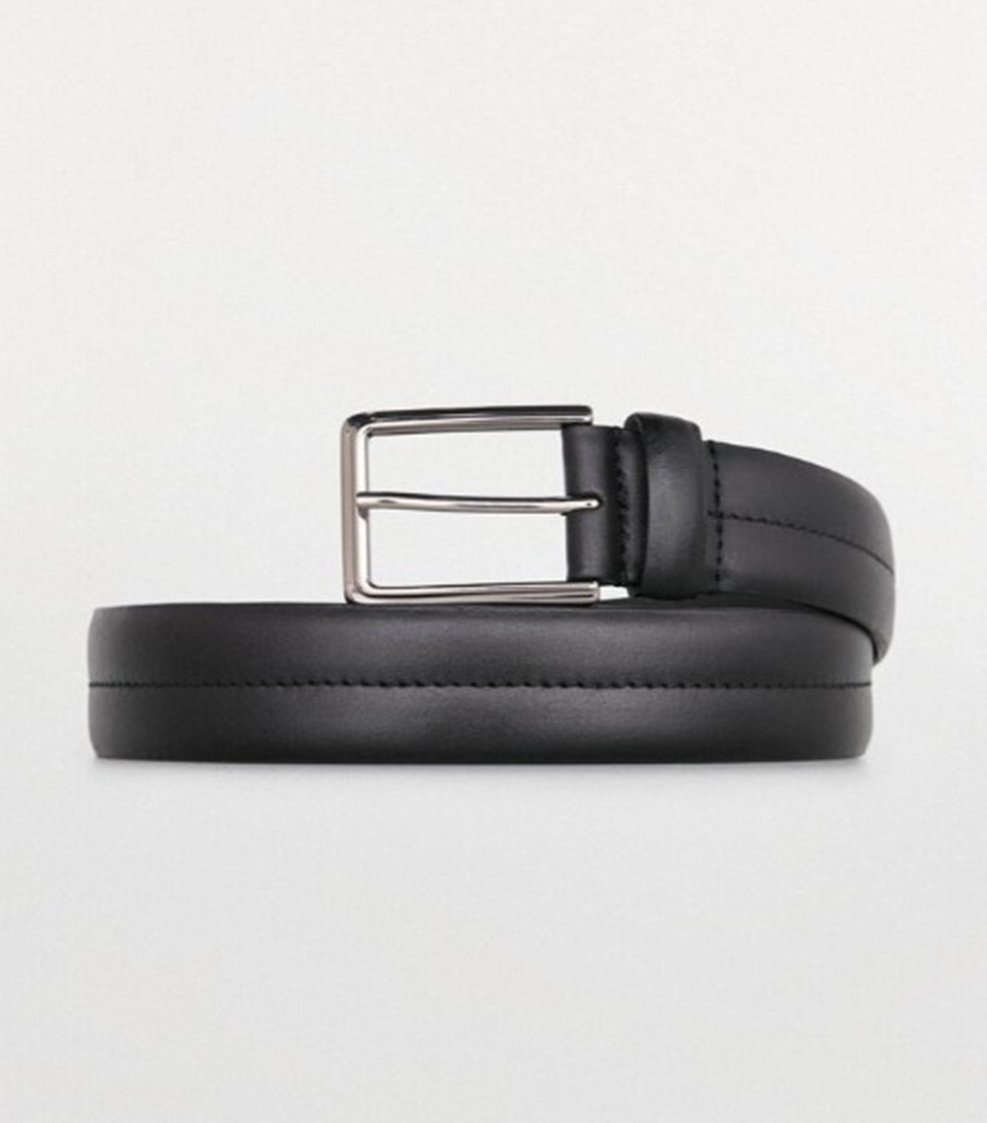 Sport Leather Belt Black