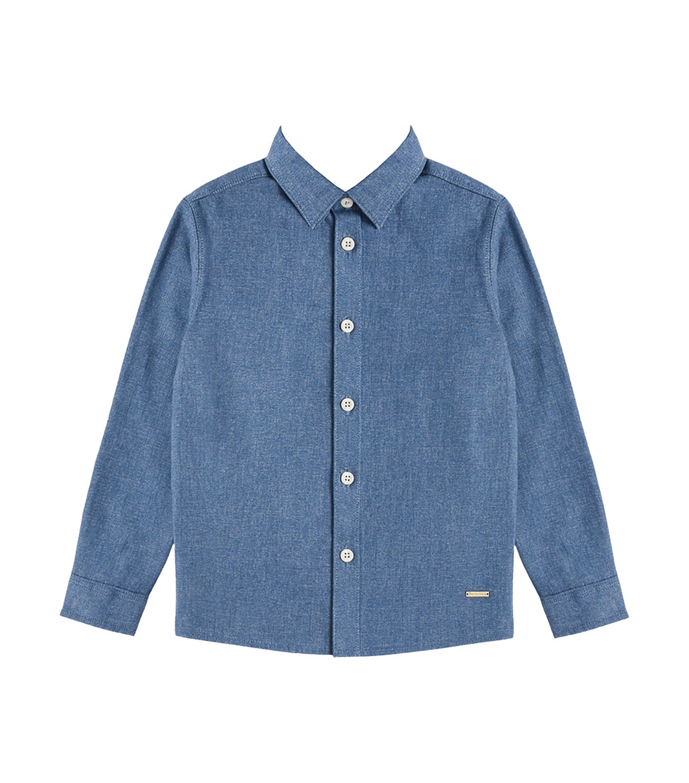 Malcolm Boys Button-Down Long Sleeves Blue