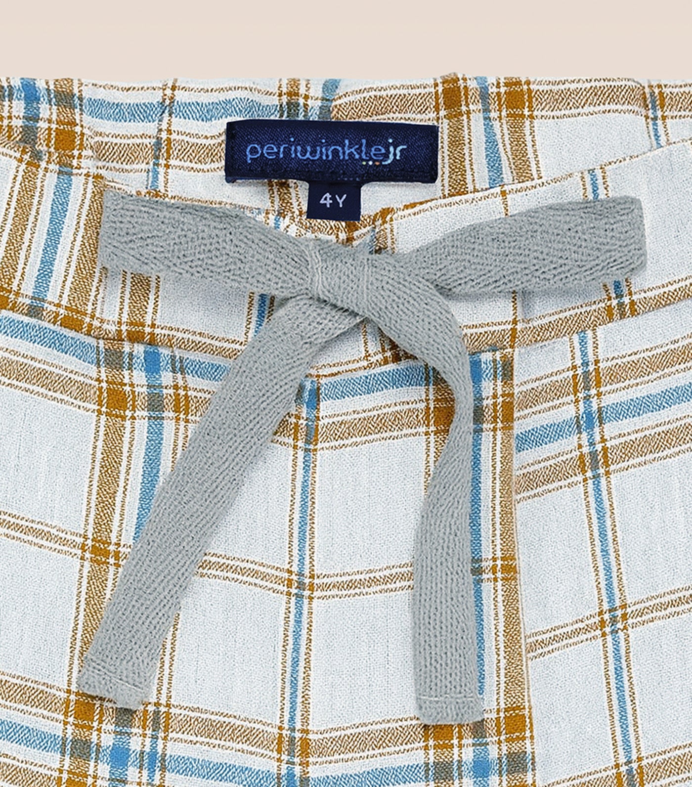 Marcus Boys Checkered Shorts