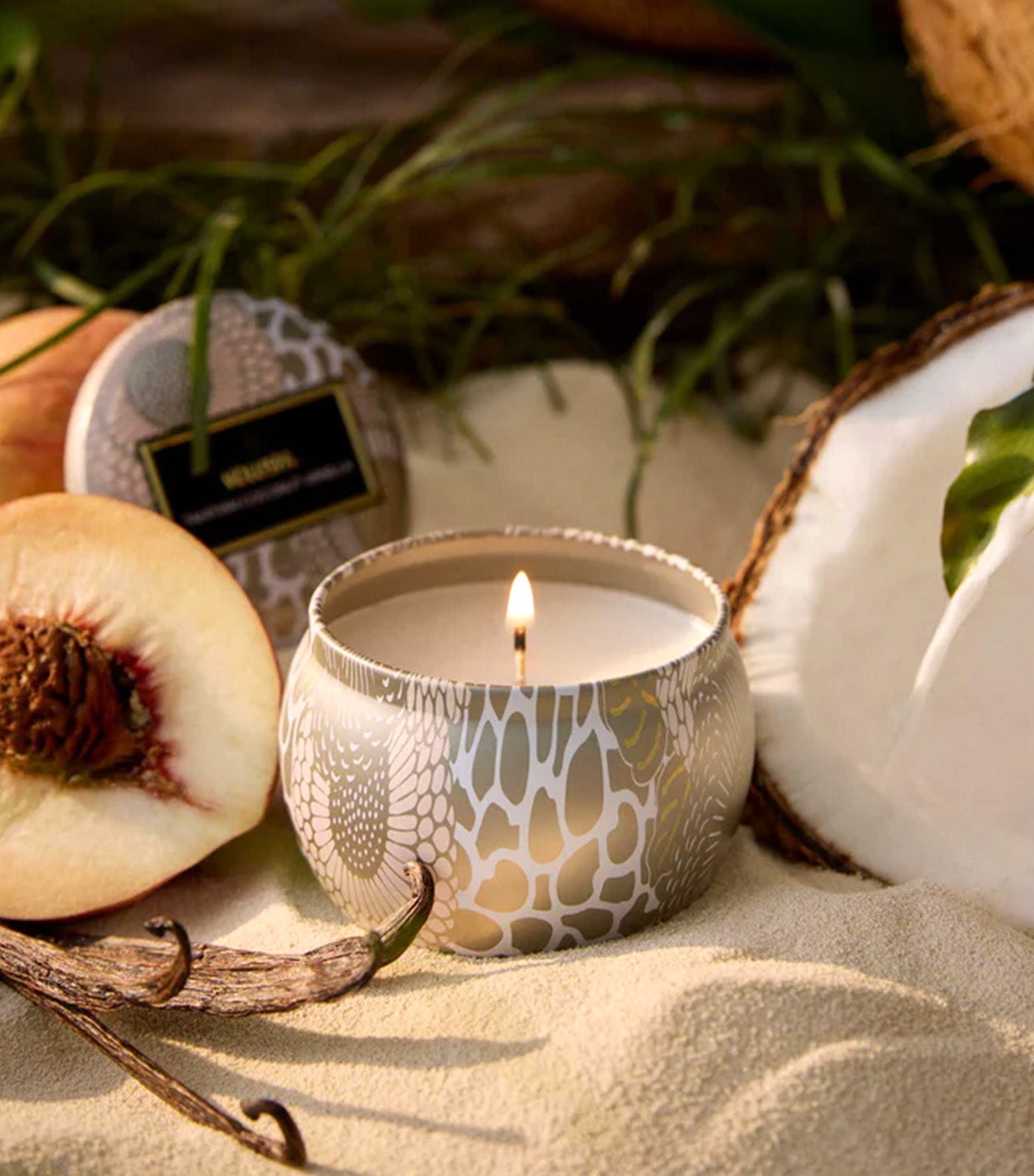 Tahitian Coconut Mini Tin Candle