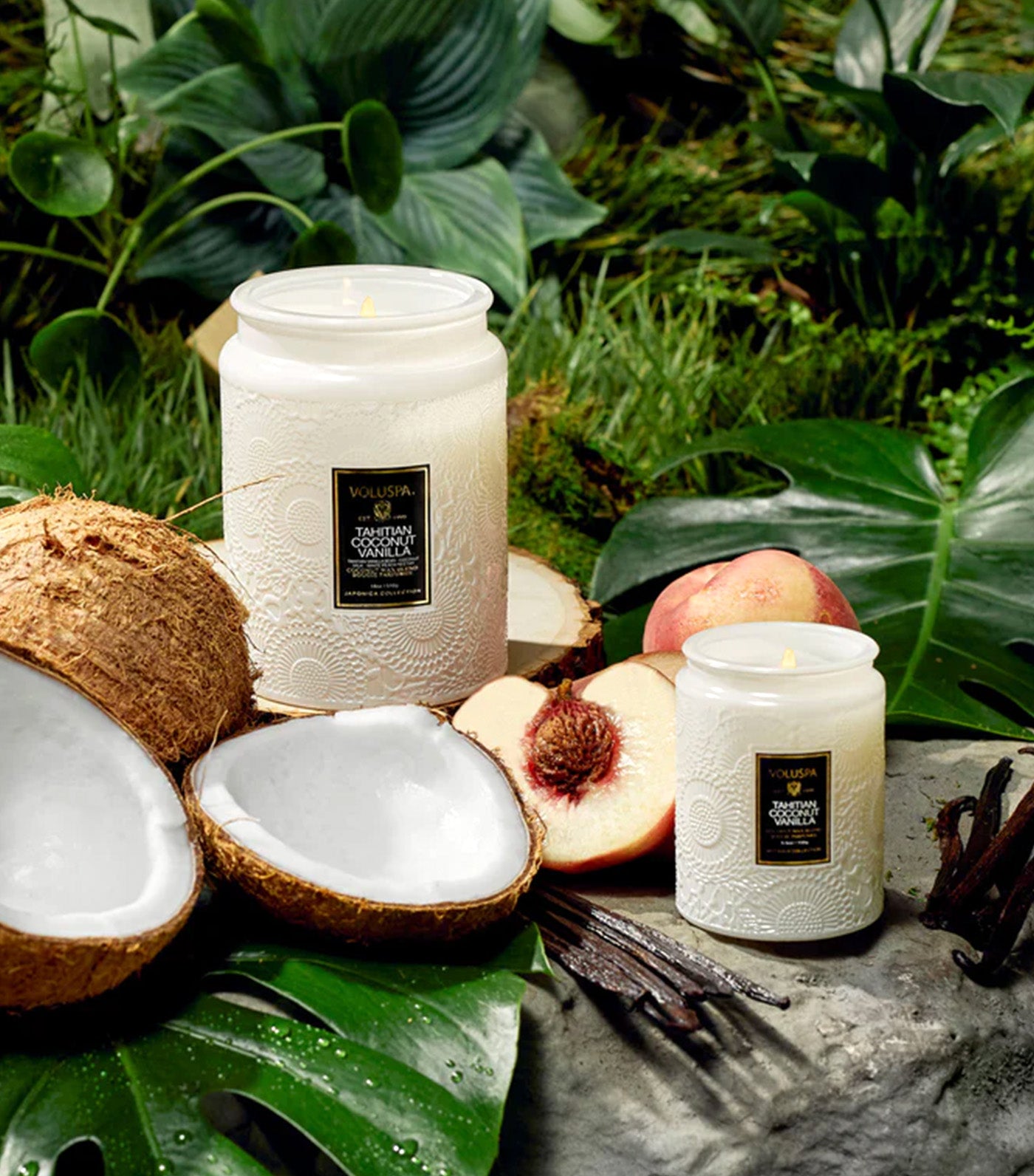 Tahitian Coconut Large Jar Candle