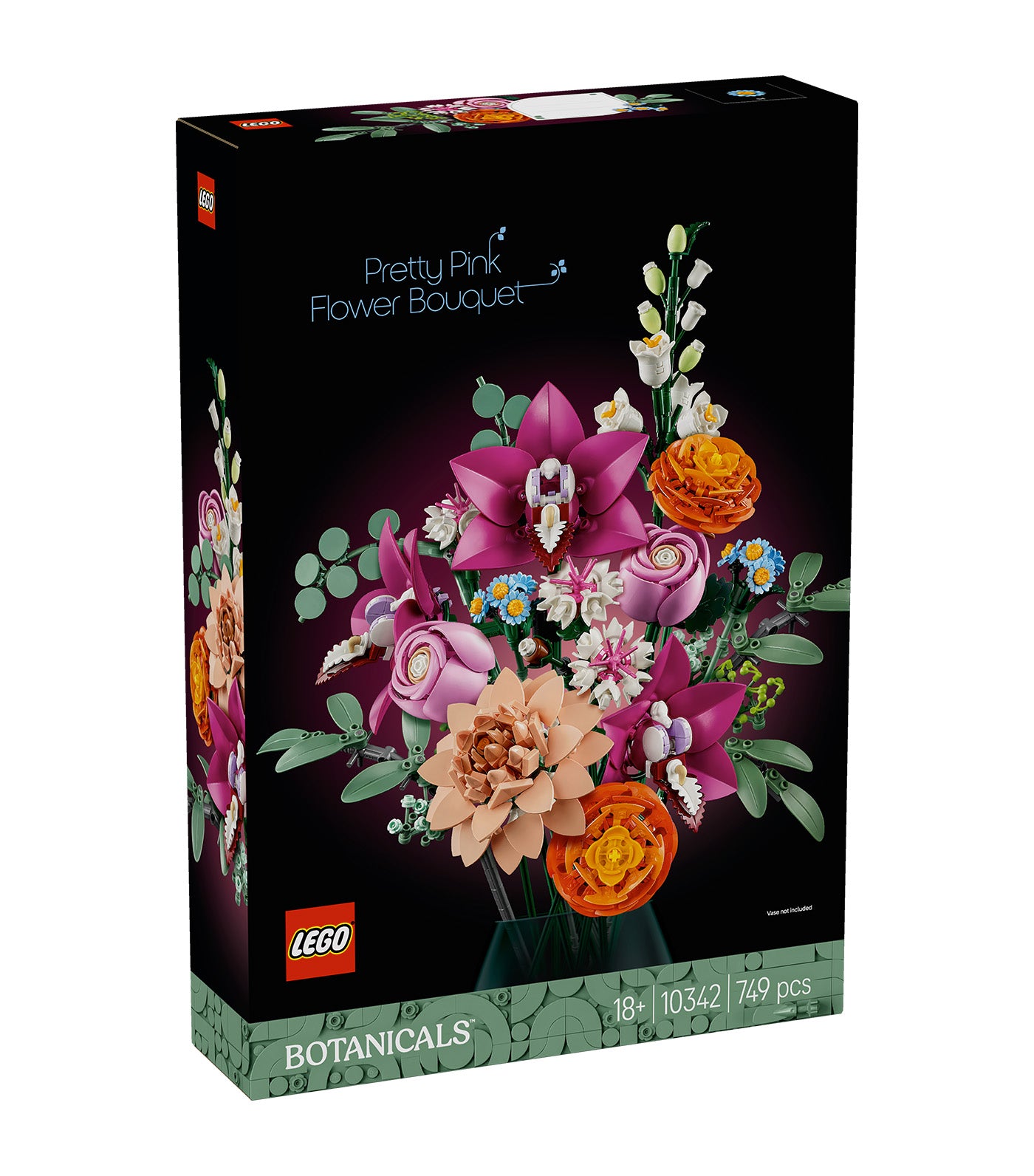 LEGO® Botanicals Pretty Pink Flower Bouquet