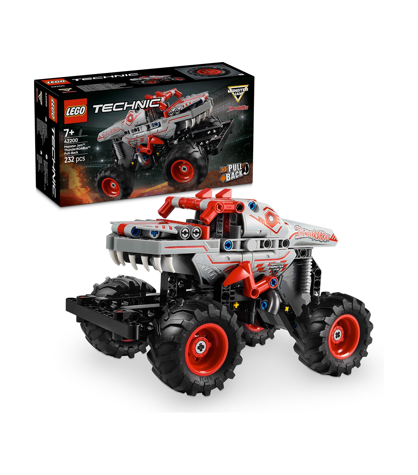 LEGO® Technic™ Monster Jam™ ThunderROARus™ Pull-Back