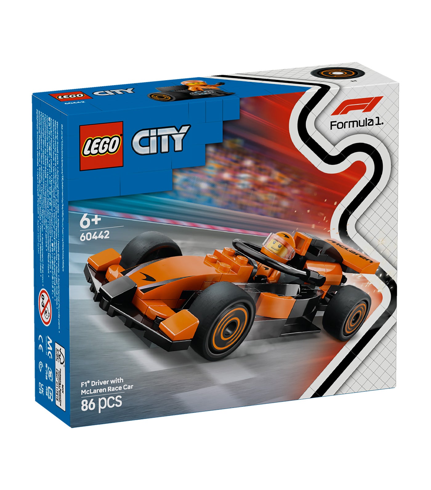 LEGO® City F1® Driver with McLaren Race Car