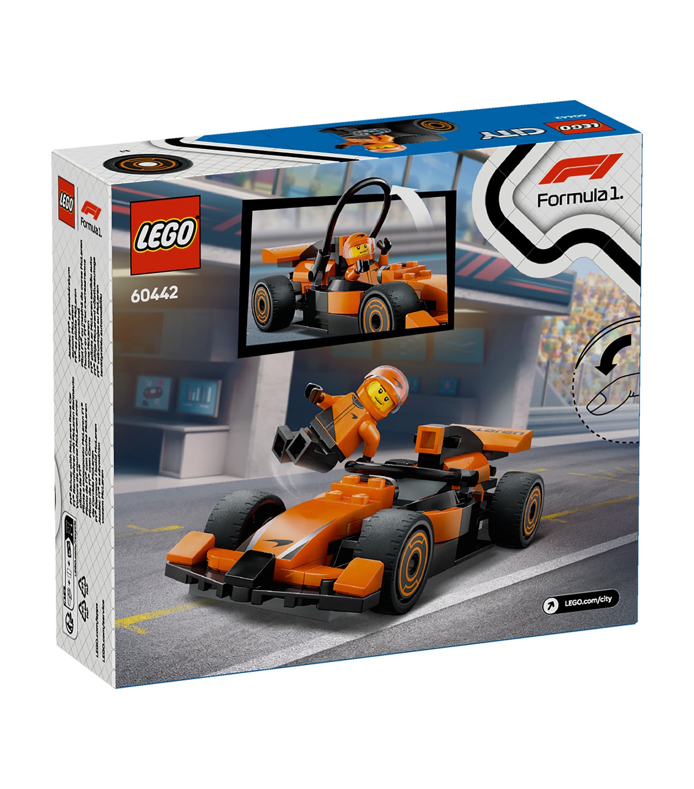 LEGO® City F1® Driver with McLaren Race Car