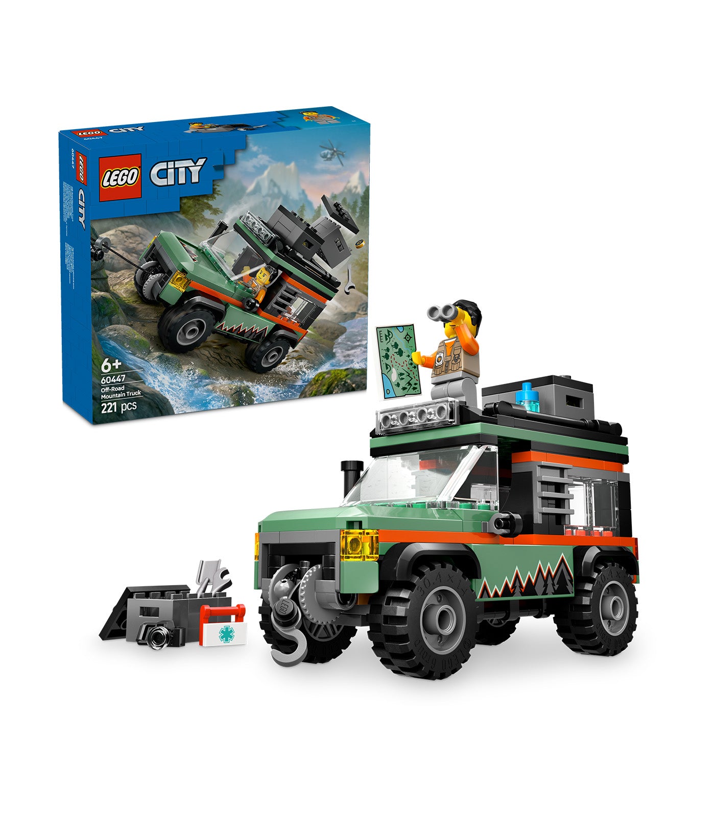 LEGO® City Off-Road 4x4 Mountain Truck