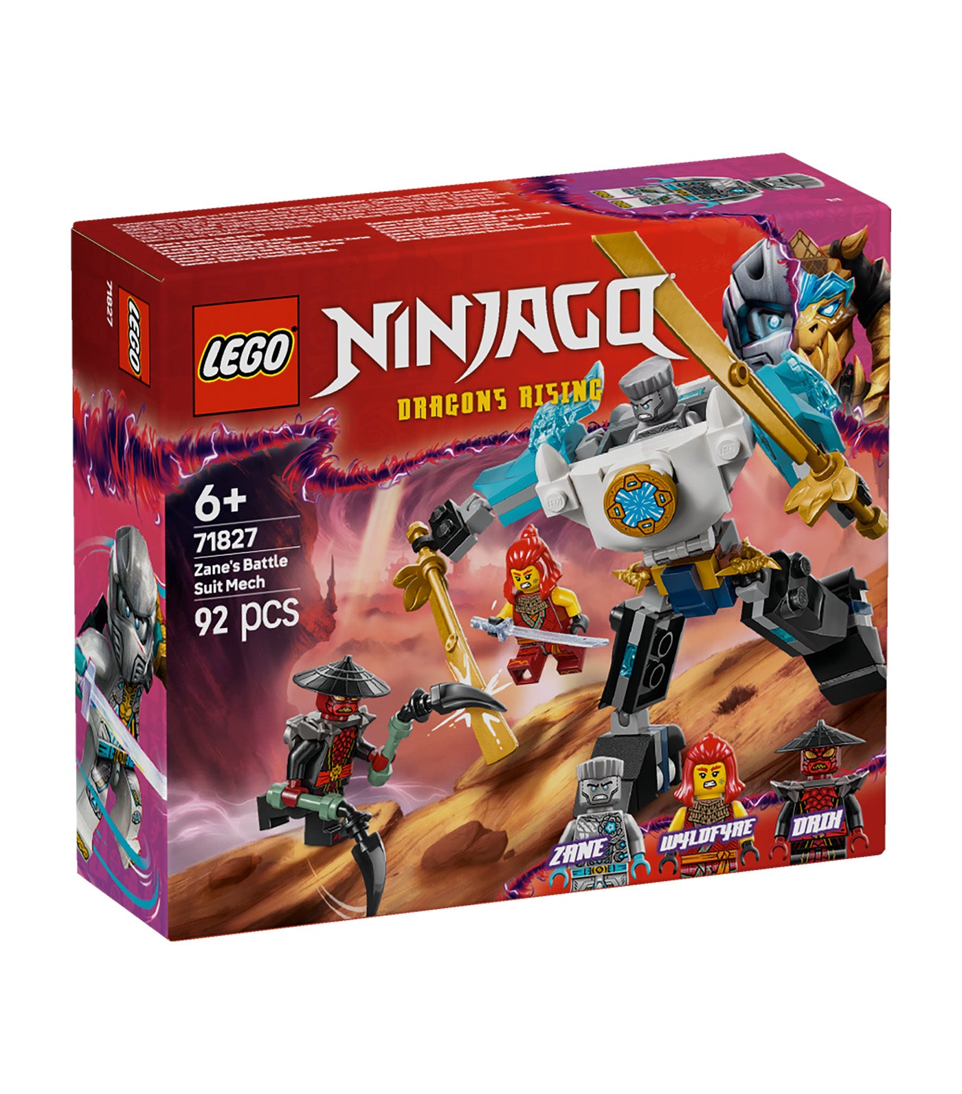LEGO® NINJAGO® Zane's Battle Suit Mech