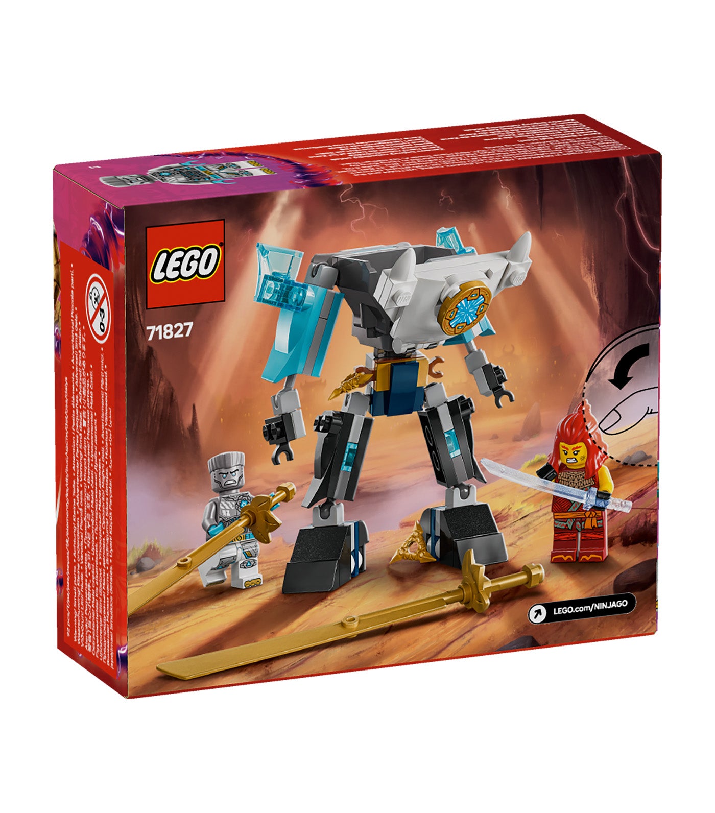 LEGO® NINJAGO® Zane's Battle Suit Mech