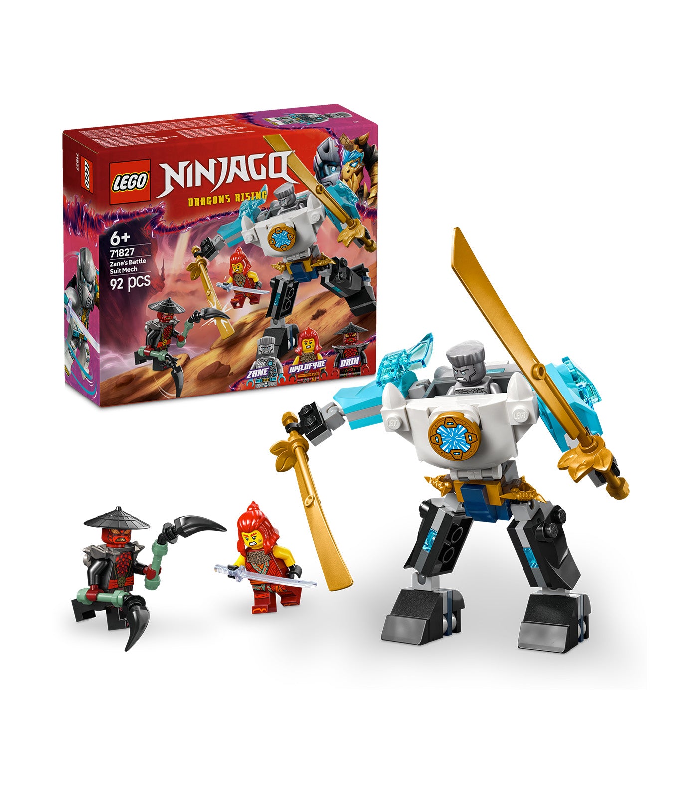 LEGO® NINJAGO® Zane's Battle Suit Mech