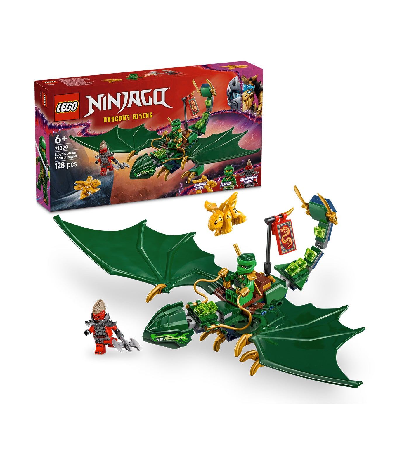 LEGO® NINJAGO® Lloyd's Green Forest Dragon