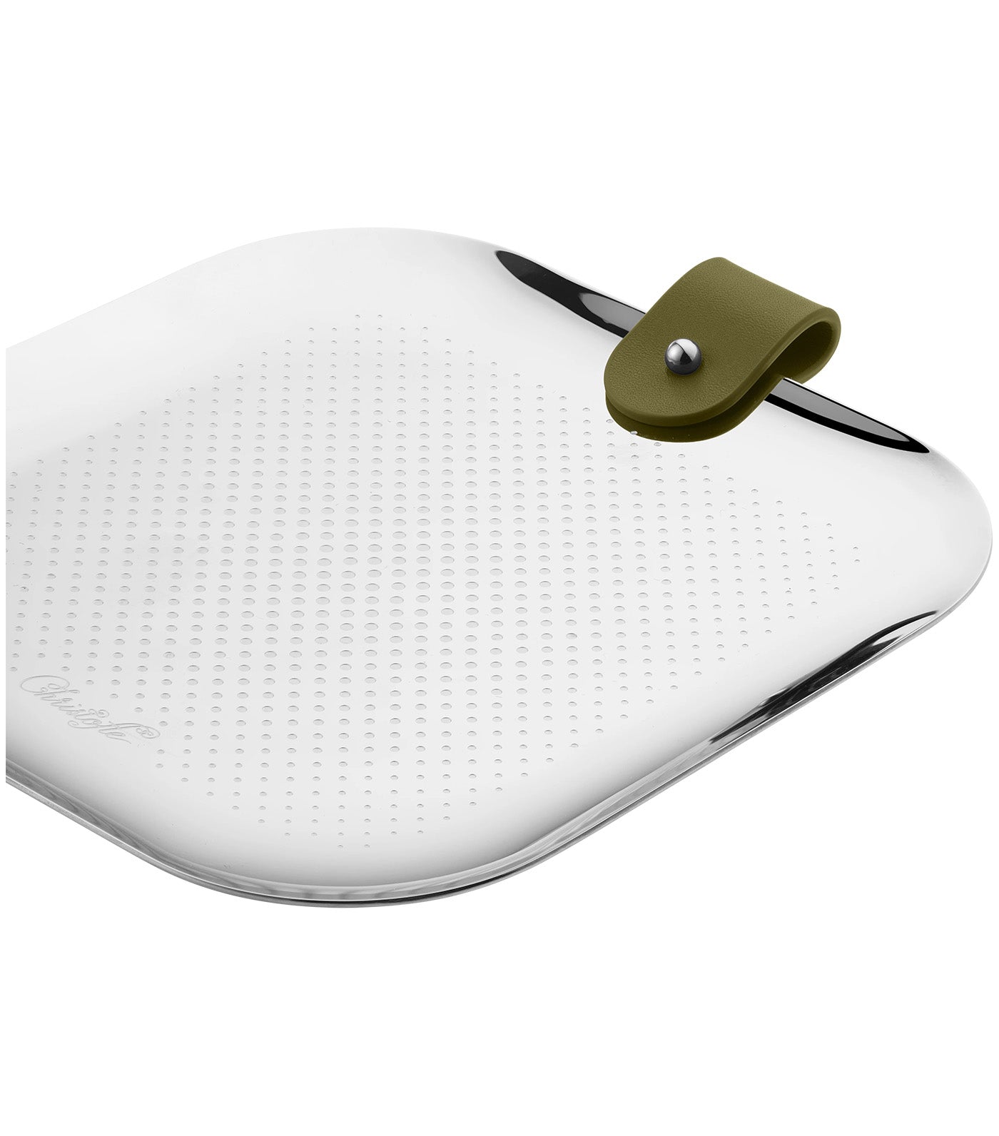 Club Stainless Steel Trinket Tray Imperial Green/Silver