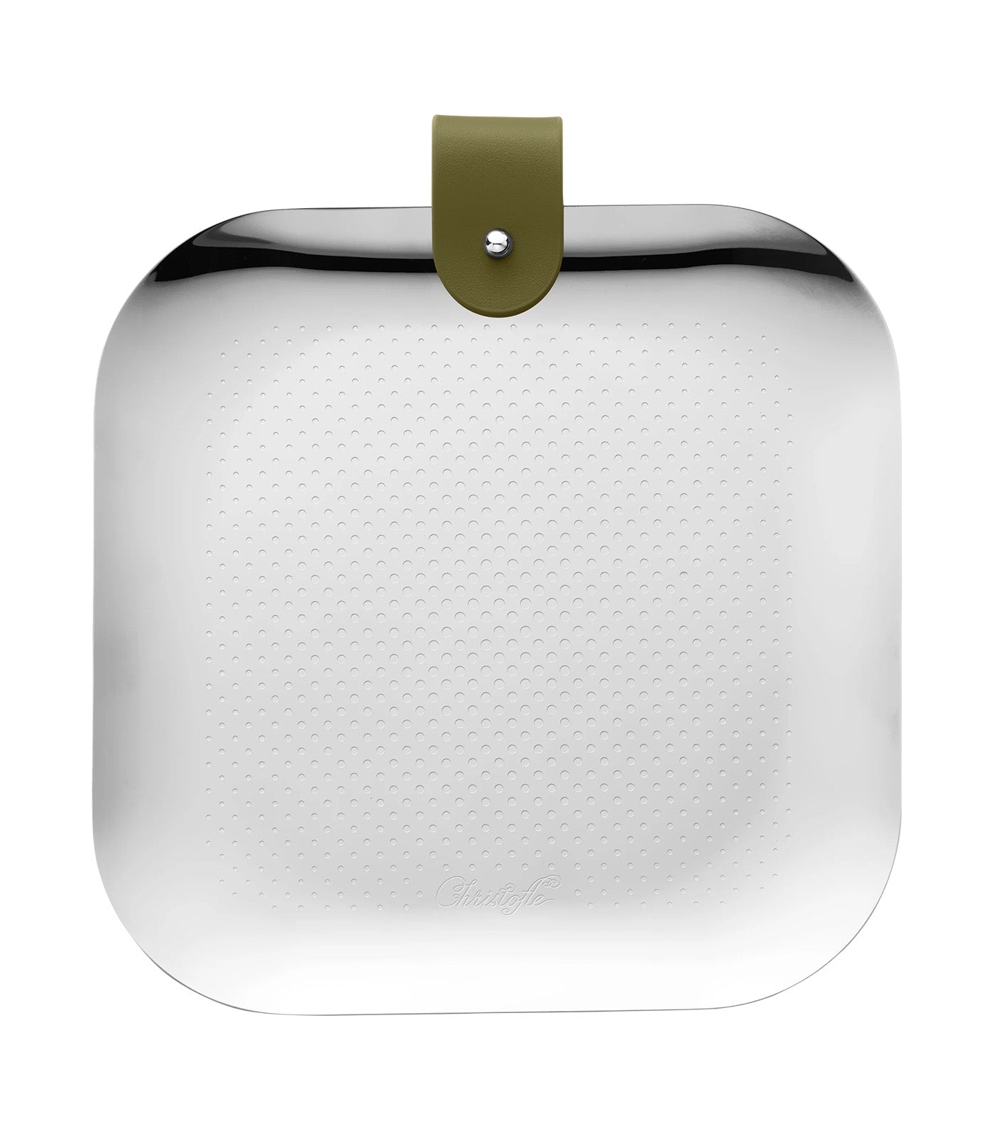 Club Stainless Steel Trinket Tray Imperial Green/Silver
