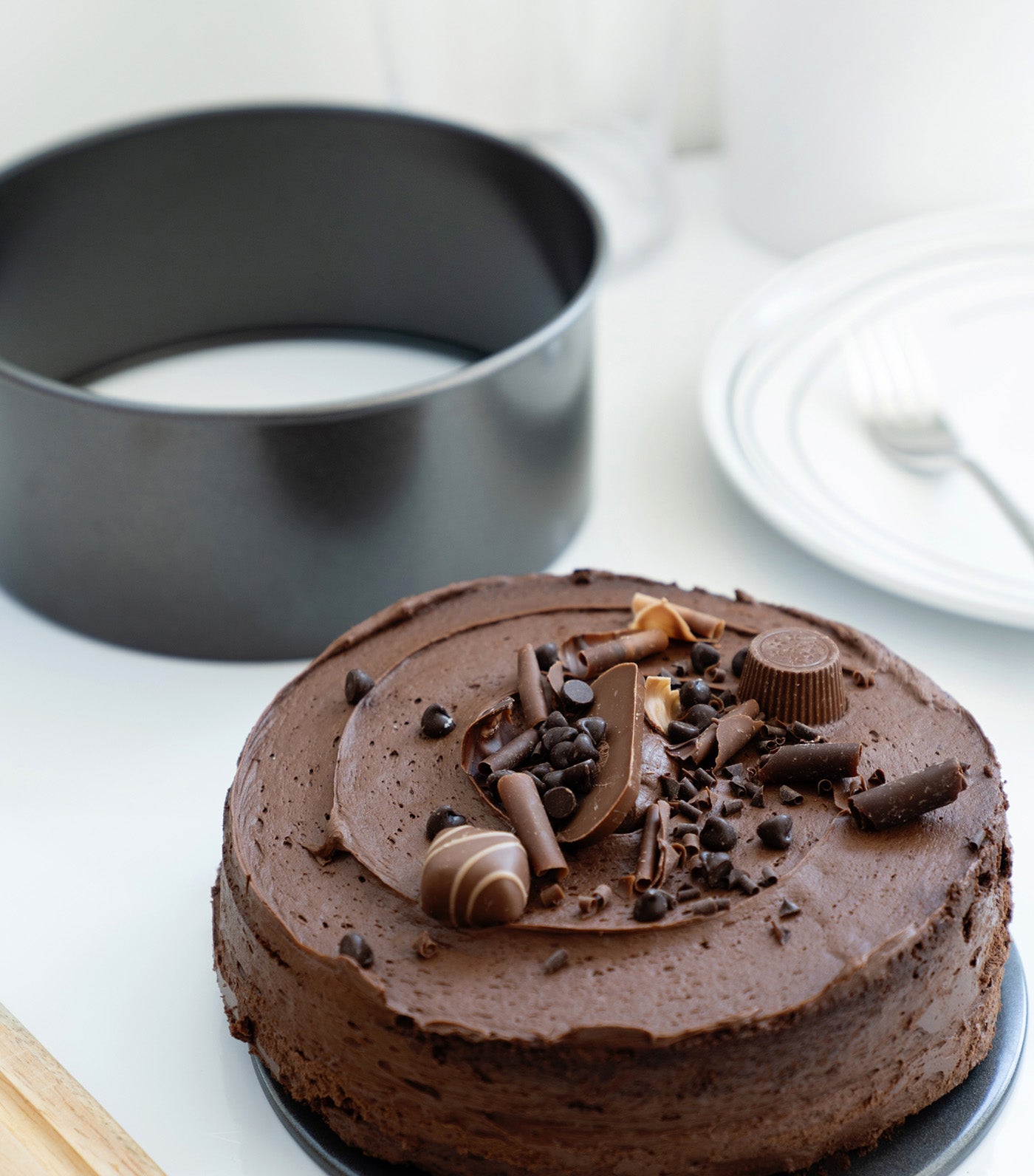 Round Loose Base Deep Cake Pan 16cm