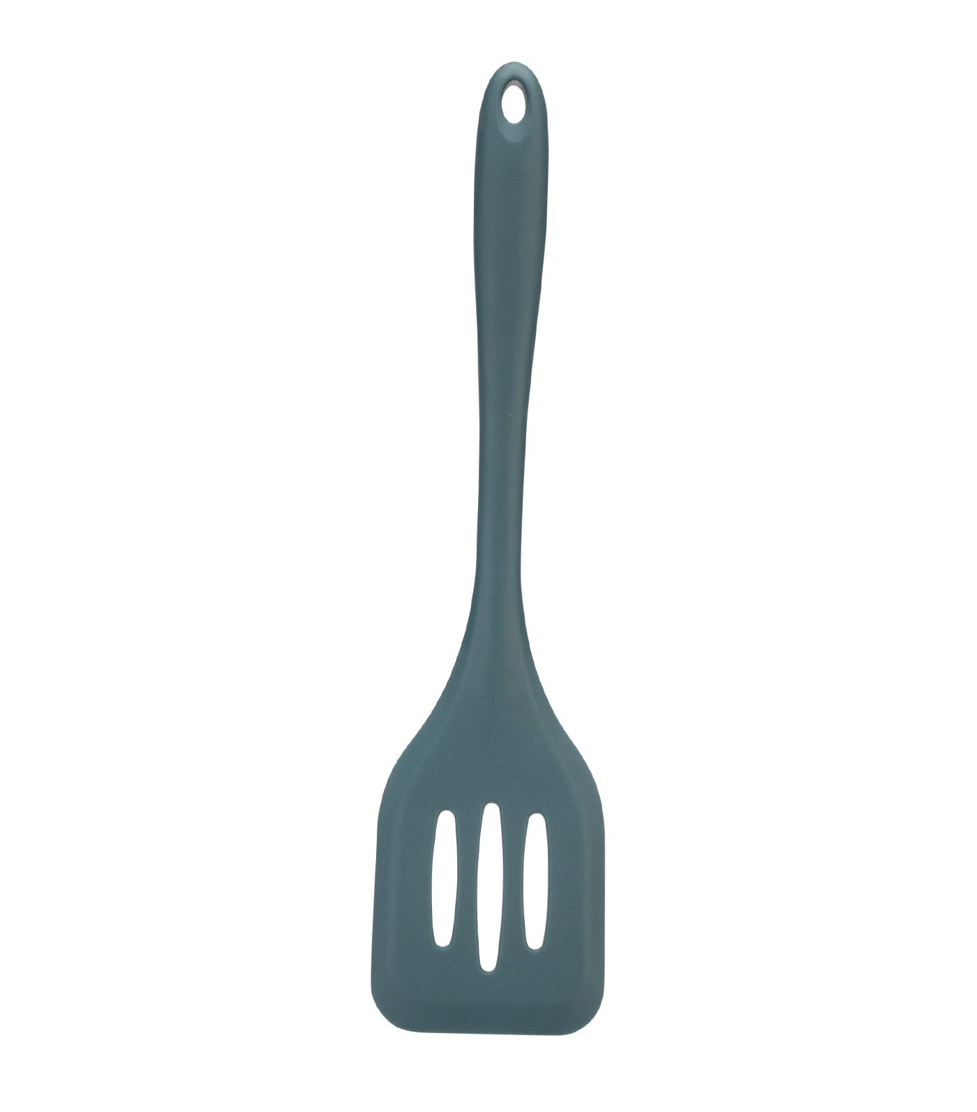 Fusion Twist Silicone Slotted Turner Blue